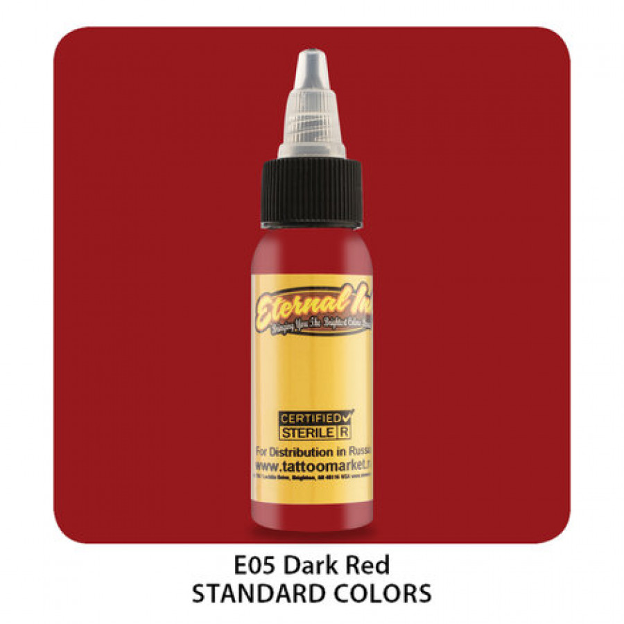 Тату краска Eternal Dark Red