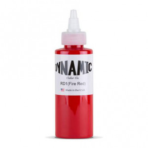 Тату краска Dynamic Colors Fire Red - 120 мл огненно-крсный