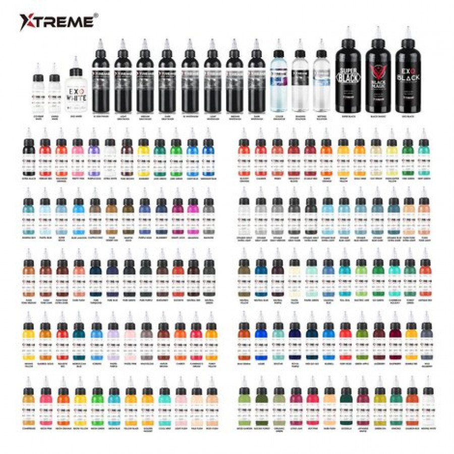 Тату краска Xtreme Ink Complete Set