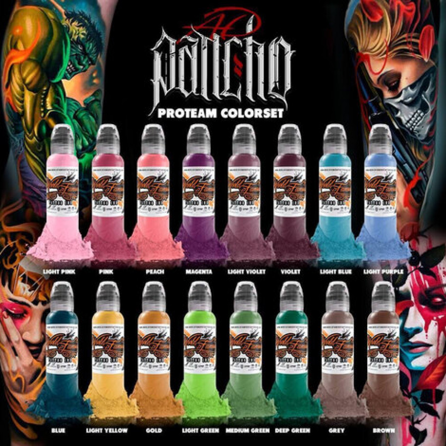 Краска World Famous Tattoo Ink Pancho - Peach